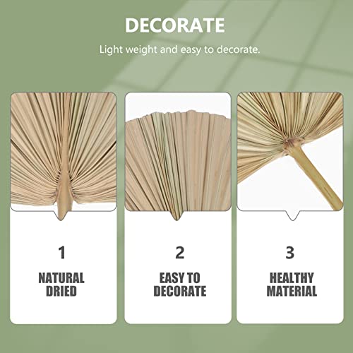 Hojas decorativas secas LIFKOME para arreglos miniatura 6
