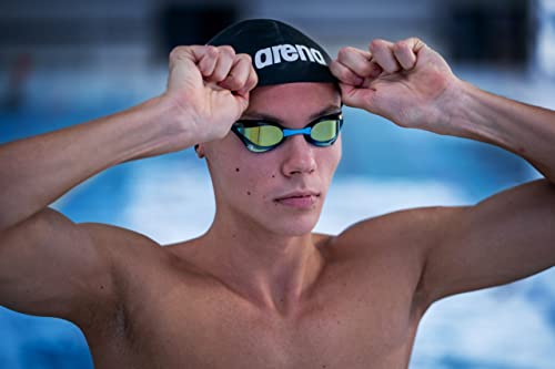 Image of ARENA Unisex Cobra Ultra Swipe Racing Swim Goggles Anti-fog Technology Polycarbonate Hard Lens
