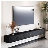 Realizzato in legno massello di alta qualità, questo supporto per TV è costruito per durare. La sua superficie liscia e impermeabile resiste all'usura e alle macchie, rendendolo facile da pulire e garantendo un aspetto fresco per anni. Ideale per mobili da soggiorno, combina funzionalità con un design elegante, migliorando l'arredamento della tua casa fornendo ampio spazio per i tuoi oggetti essenziali.