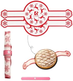Silicone Baking Mat Macaron Cookie Sheets,Food Grade Reusable Silicone Mat for Baking Sheets,Non Stick Silicone Liner for Rolling& Bake Pans - Bun/Bread Making by KitchenRaku (Baking Mat Set of 2)