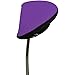 Stealth Club Covers 12130 Putter Oversize Mallet 2-Ball Golf Club Head Cover, Grape/Black