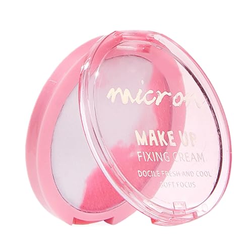 Polvo de contorno comprimido, 4,5 g, crema de larga duración con control de, acabado natural, corrector de poros, polvo de fijación blanqueador