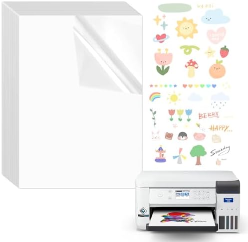 50 Stück A4 Selbstklebende Folie Transparent Aufkleber, Sticker Papier Klebeetiketten Rub on 50 Stück A4 Selbstklebende Folie Transparent Aufkleber, Sticker Papier Klebeetiketten Rub on