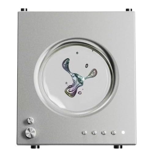 Magnetic Fluid Speaker with Heavy Bass Sci-Fi Suspension Design Bluetooth 5 1 Music Visualization 3D Bass for Home