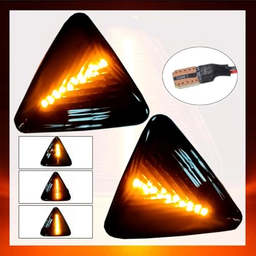 Luz de posición lateral y lámpara señal giro para coche Mitsubishi Colt CZC accesorios 2006-2012 5