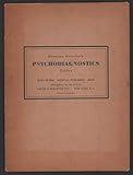Psychodiagnostik: Psychodiagnostics. Tafeln. Plates