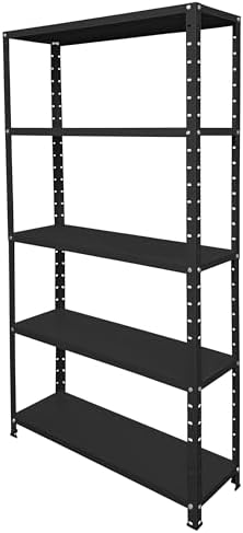 Estante 5 prateleiras reguláveis aço 25cm suporta 25kg cada multi...