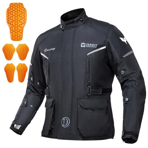 DUHAN Motorcycle Jacket for Men & Women, Mesh CE Level