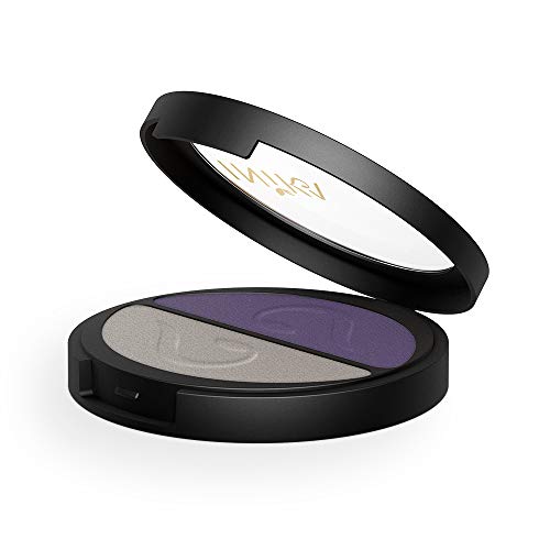 Inika Organic Pressed Mineral Eye Shadow Duo Purple Platinum Inika Organic Pressed Mineral Eye Shadow Duo Purple Platinum