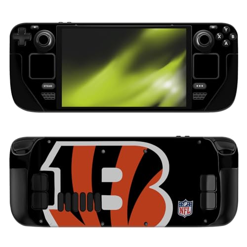 Autocollant Cincinnati Bengals NFL anti-rayures pour Steam Deck OLED