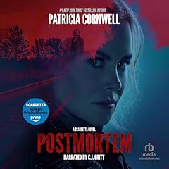 Postmortem Audiolibro Por Patricia Cornwell arte de portada