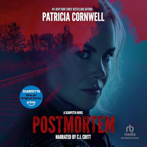 Postmortem Audiolibro Por Patricia Cornwell arte de portada