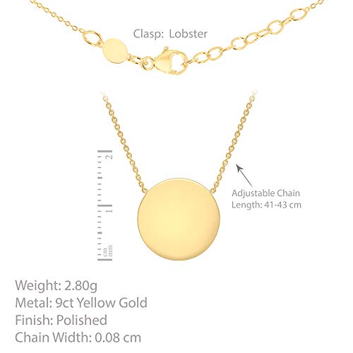 Carissima Gold Damen-Kette 9 k (375) gelbes gold