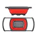 Xrten Juego de Colador Plegable, Escurridor Silicona Plegable Cocina para Escurrir Pasta de Frutas y Verduras