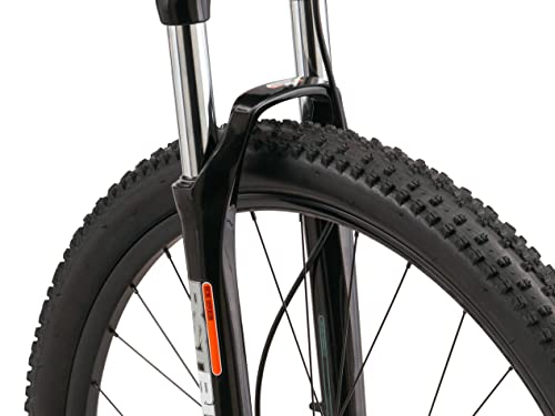 Mongoose Impasse 3.0 Mountain Bike for Adult Men & Women, 9-Speed, Full Suspension, 29-Inch Wheel, 17-Inch Frame, Front & Rear Hydraulic Disc Brake, Black/Orange by Mongoose - Used condition - Image 5