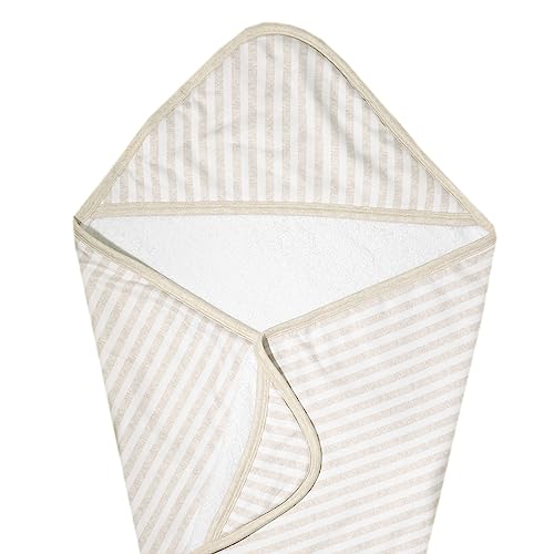 Image of Copper Pearl Hooded Bath Towels Premium Knit/Terry Cloth Baby Towels with Hood, Pockets, and Cool Designs - Great to Gift and Make Bath Time Fun - Baby Bath Towel, Coastal