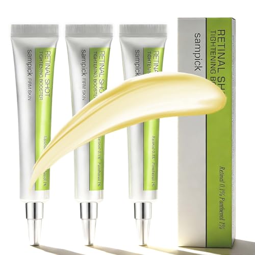 Retinal Renewal Night Booster with 0.1% Pure Retinal Essence | 3-Pack Pore Refiner, Wrinkle & Line Corrector, Skin Firming Serum, Anti-Aging Treatment for Improved Texture & Deep Hydration-1.52 fl oz