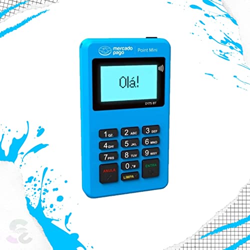 Maquininha de Cartão Point Mini D175 NFC Mercado Pago Bluetooth