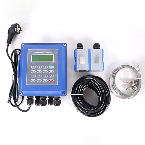 Débitmètre à ultrasons portable pour le suivi de l'eau chaude -30~90℃