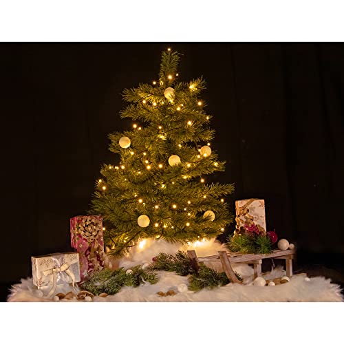 Idena NewTec 31339 Led-lichtketting, met 360 leds in warmwit, met 8 licht-, 4 dimmer- en geheugenfuncties, lichtsensor en 3 timerinstellingen, als decoratie voor ramen, muren en Kerstmis - Image 7