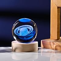 Amazon.co.jp: 【正規品】星座×太陽系 3D水晶球ナイトライト LED6色