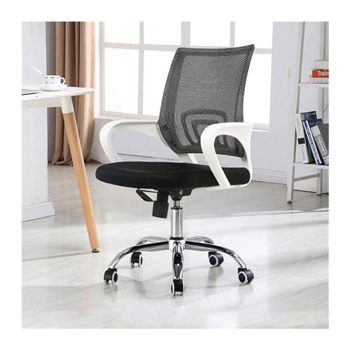 Chaise d'étude à domicile fauteuil de bureau compact bicolore