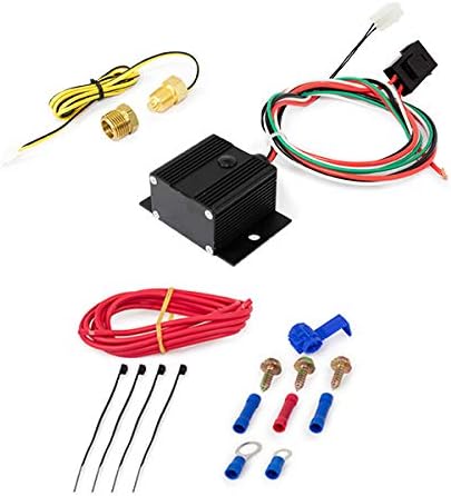 TSP Black Adjustable 150°F - 240°F Electric Fan Controller HC7110BK