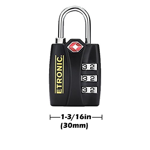 ETRONIC-T6-TSA-Approved-Lock-TSA-Open-Alert-Indicator-Resettable-Combination-TSA-Accepted-Luggage-Lock-1-316in-30mm-Wide-4-Pack