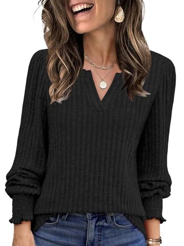 Sweaters for Women Tops Fall Clothes 2025 Early Fall Fashion