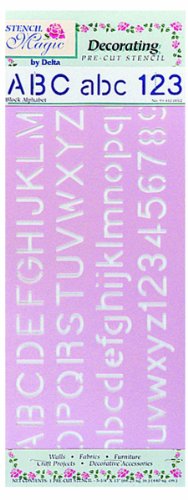 delta creative Stencil, 5-1/4 by 13-Inch