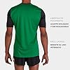 Joma Winner - Men's T-Shirt M/c, Mens, 100946.401.M, Green/Black, M #2