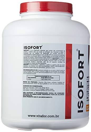 Isofort Baunilha, Vitafor, 1800g