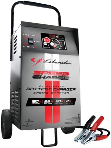 Schumacher SE-1555A 12V Automatic Wheeled Battery Charger with Engine Start