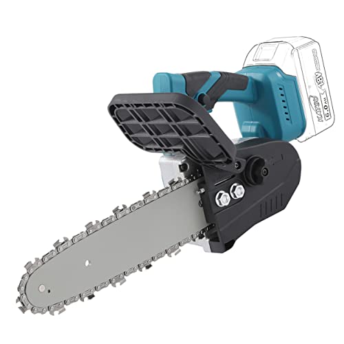 KATSU FIT-BAT 21V Motosierra a Batería Brushless, 750W 10″ Motor sin Escobillas Motosierra Eléctrica para Cortar Madera Podar Recortar Jardinería, sin Batería ni Cargador 102733