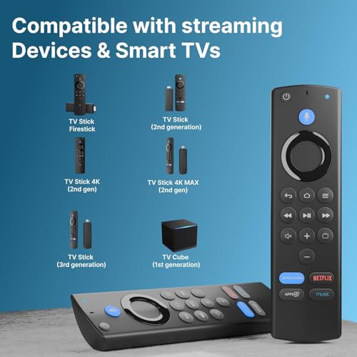 Image of Original Voice Remote Control Replacement Compatible for FlRE TV Stick and for AMZ FlRE TV Stick