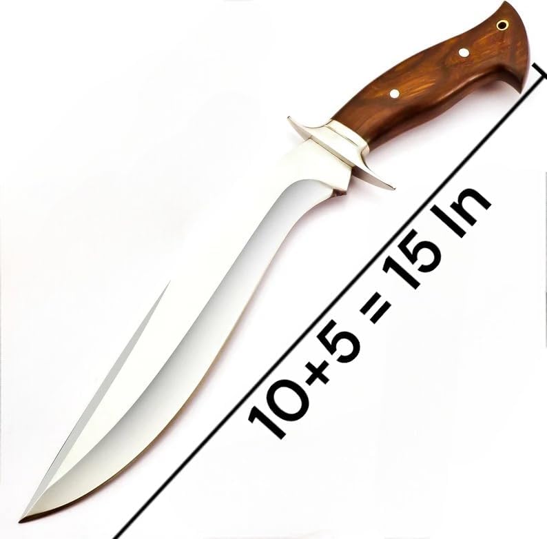 Poshland REG-234 Handmade Customised D2 Steel Kukri Knife - Exotic Wood Handle - Image 6