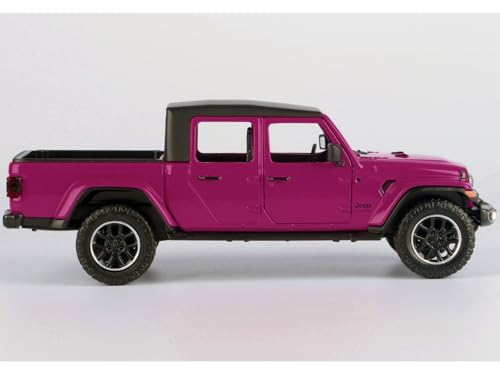 Motormax Gladiator Overland Pickup 1:24 Morado y Negro miniatura 3