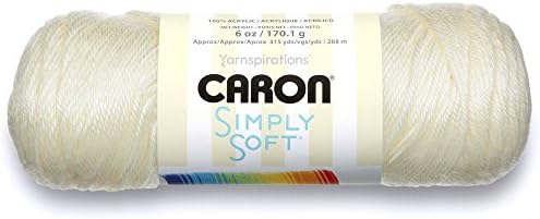 Caron Simply Soft-Pack of 2 Balls-170g Each Ball-Off White