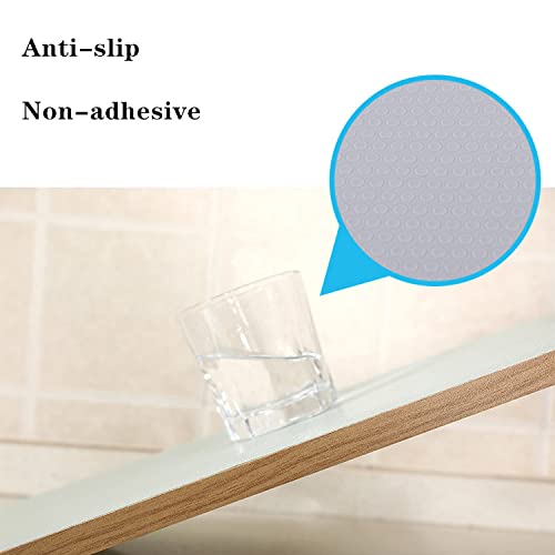 Eva Oil-Proof Drawer Liners,17.7 Inches × 10Ft, Non-Adhesive Cabinet Shelf Liners, Waterproof Fridge Mats Kitchen Cabinets Mat For Drawers, Shelves, Refrigerator(Mint Green) #TOP2