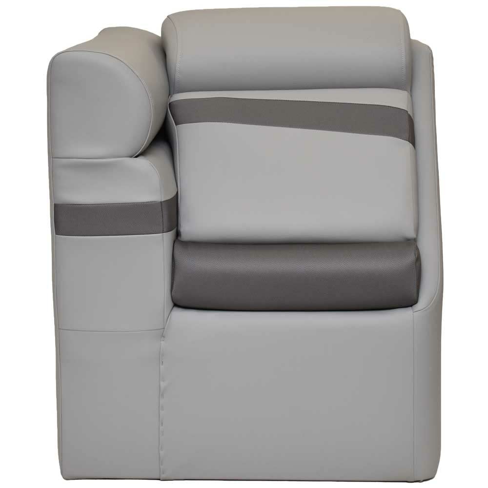 LCI Boat Lean Back Seat 803566 | W/Privacy Curtain (Starboard)