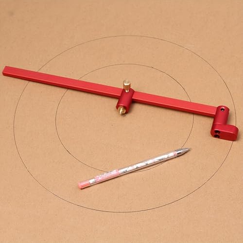 Compas de travail du bois 300mm fini les cercles déformés en menuiserie