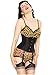 PLAYGIRL LABEL Strong Steel Boned Waist Reducing Trainer Underbust Shaper Corset 26” Black