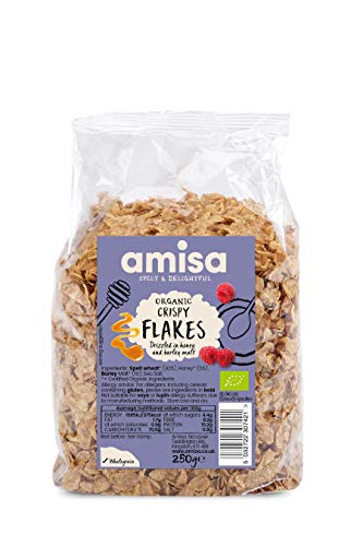 Amisa Organic Crispy Spelt Flakes 250 g (Pack of 3) image 4