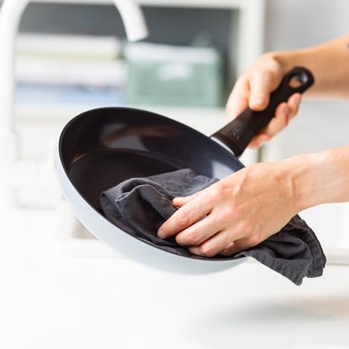 Wok en céramique BK Enjoy de 28cm avec couvercle induction - 5