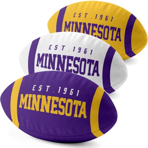 Image of ANTKING Minnesota Throw Pillow Custom Name Number for Men Boy Gifts | Personalized Gift for Youth for Birthday Christmas