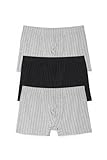 Trunks aus feinem Jersey im Nadelstreifen-Design mit formgebenden Nähten.
