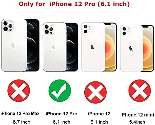 Image of M7 Back Cover Compatible with iPhone 12 Flexible Slim Leather Case for iPhone 12 (Brown)