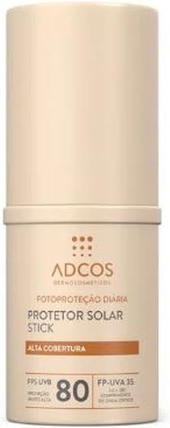 Base Stick Adcos FPS 80 Ivory 17g: Alta Proteção e Cobertura