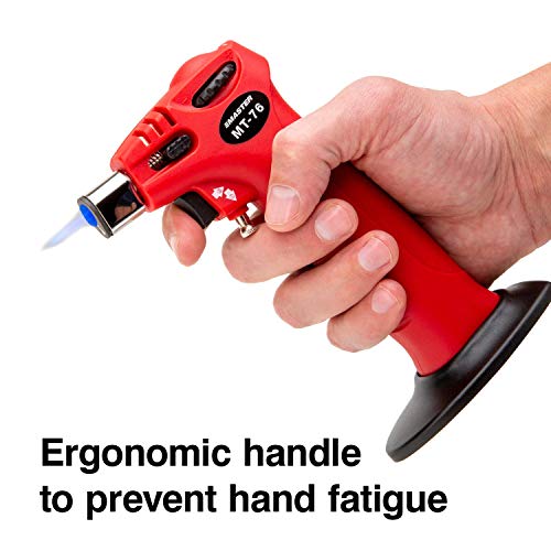 Master Appliance Mt-76K Triggertorch 3-In-1 Heat Tool Kit With Soldering, Hot Air And Hot Knife Tips, Self-Igniting Multi-Function Butane Torch Lighter, Flame Temp Up To 2500F #TOP2