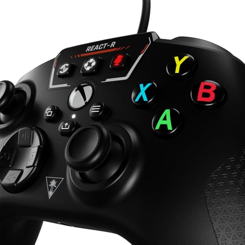 Turtle Beach REACT-R Controller Noir - Xbox Series X|S, Xbox One and PC